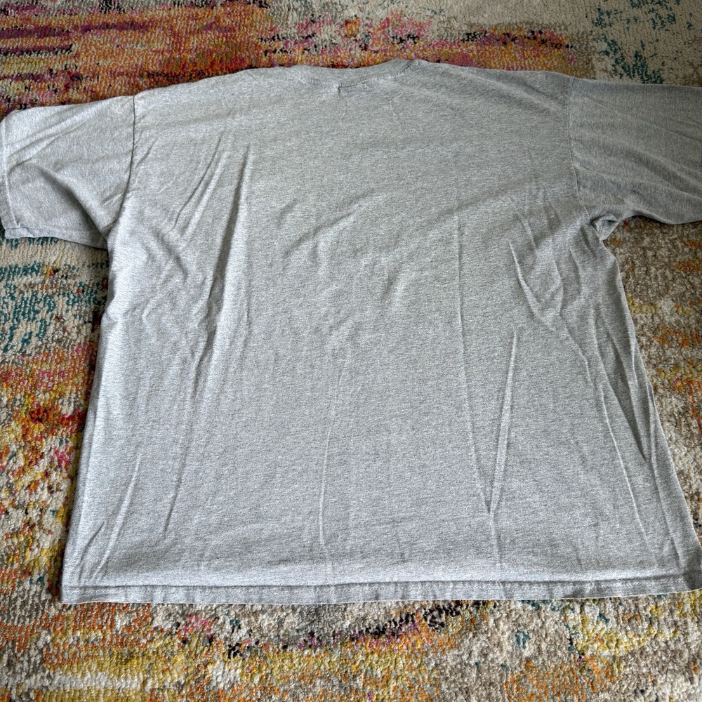 Vintage 90s Fila Made in USA Graphic T-Shirt XL - Grey Sportswear Streetwear - Picture 3 of 8